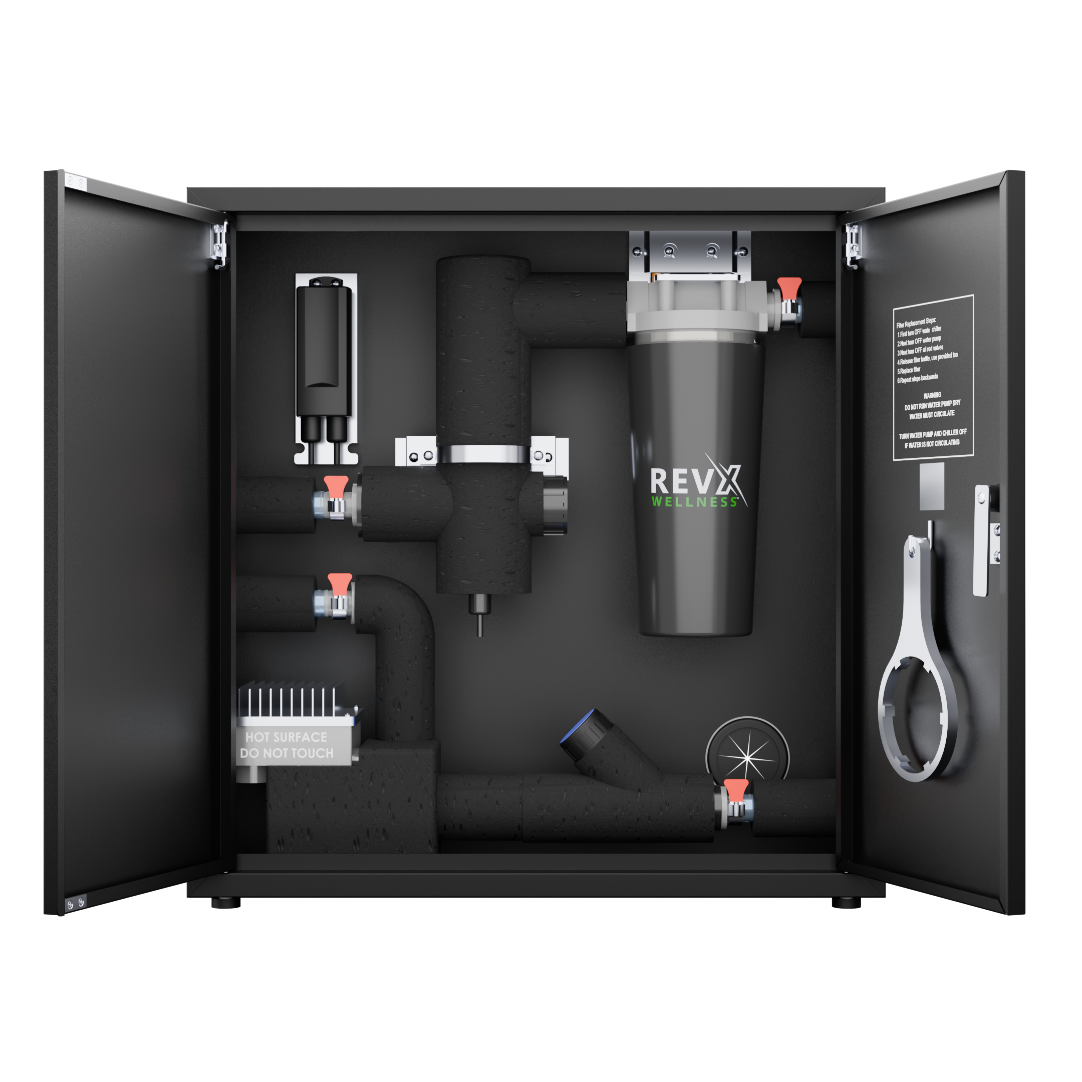 RevX X-FLOW Cold Plunge Filtration System