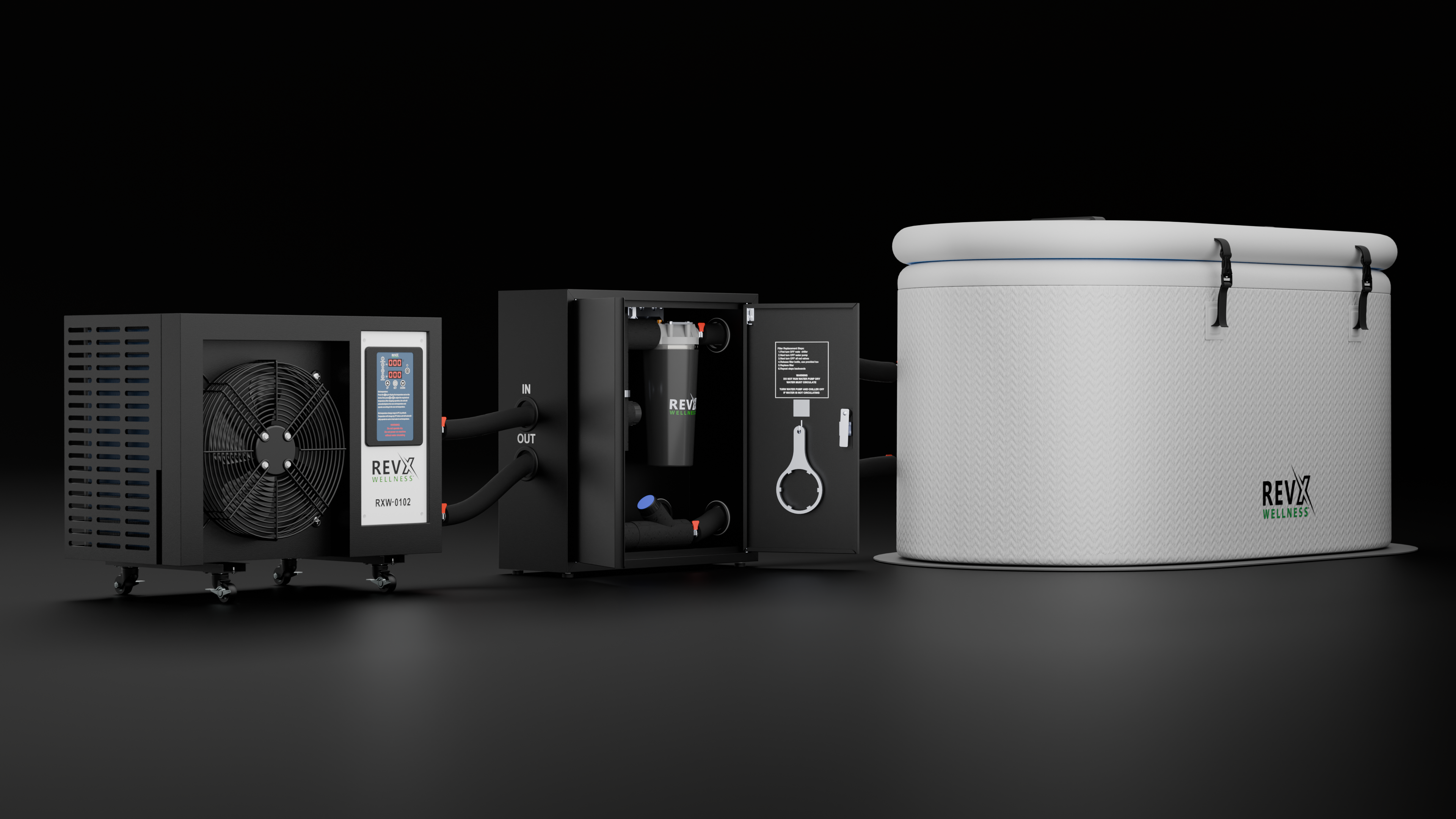 RevX X-FLOW Cold Plunge Filtration System