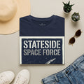 Stateside Space Force — Retro Rocket Poster Tee
