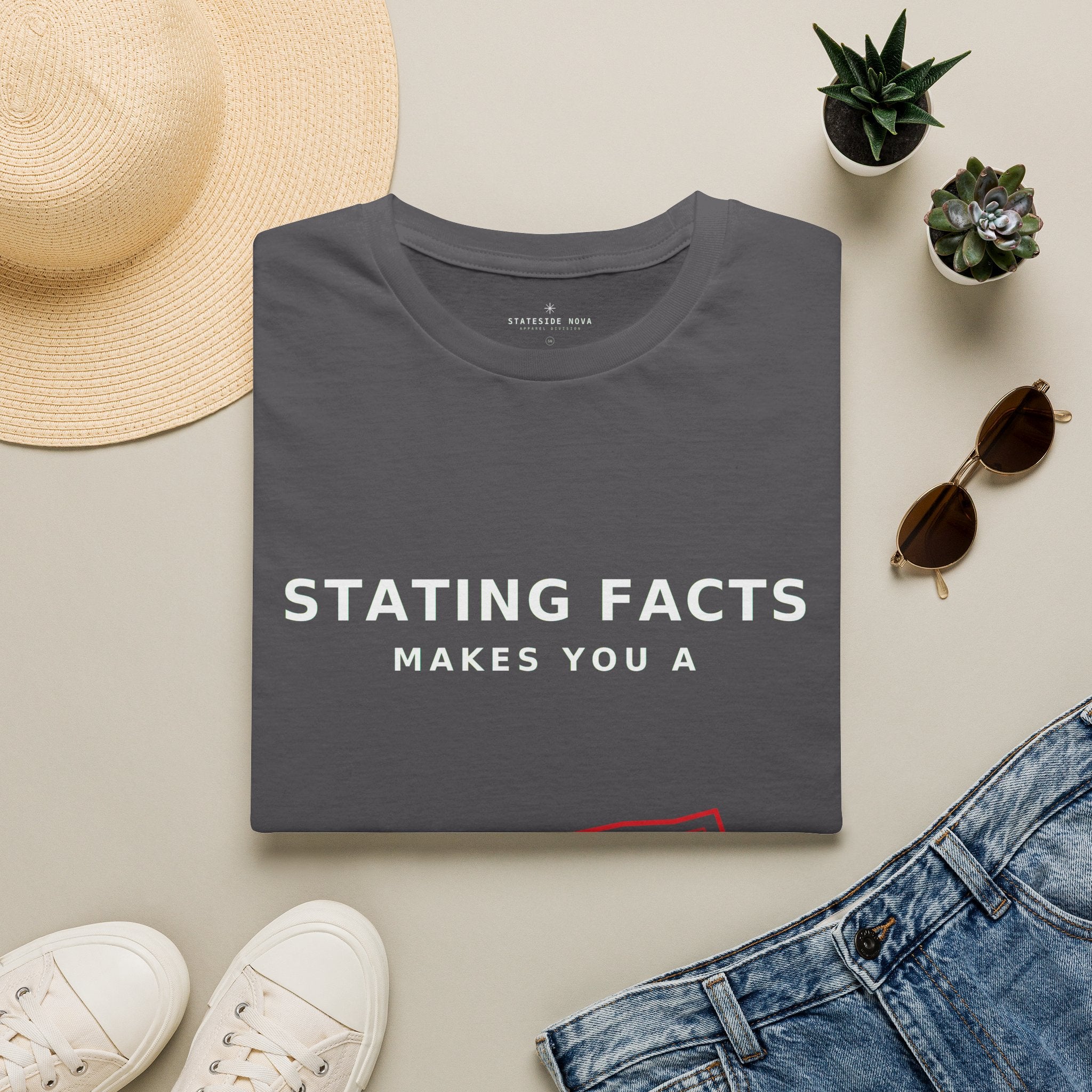 Stating Facts Makes You a 'Fascist' Graphic T-Shirt