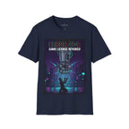 Error 404: Game License Revoked — Cyberpunk Statement Gamer T-Shirt