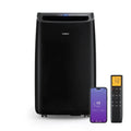 TURBRO Greenland 14,000 BTU WiFi portable air conditioner in black with remote and smartphone app
