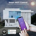 TURBRO Greenland 14,000 BTU WiFi portable air conditioner with smart app control