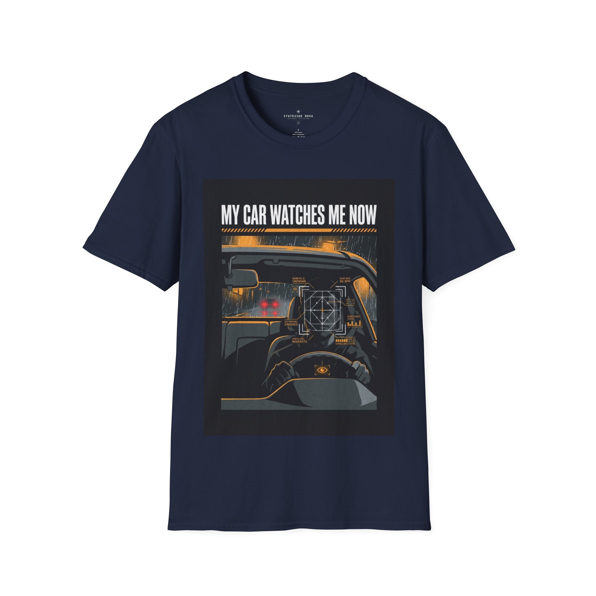 My Car Watches Me Now — Vehicle Privacy Awareness Tee