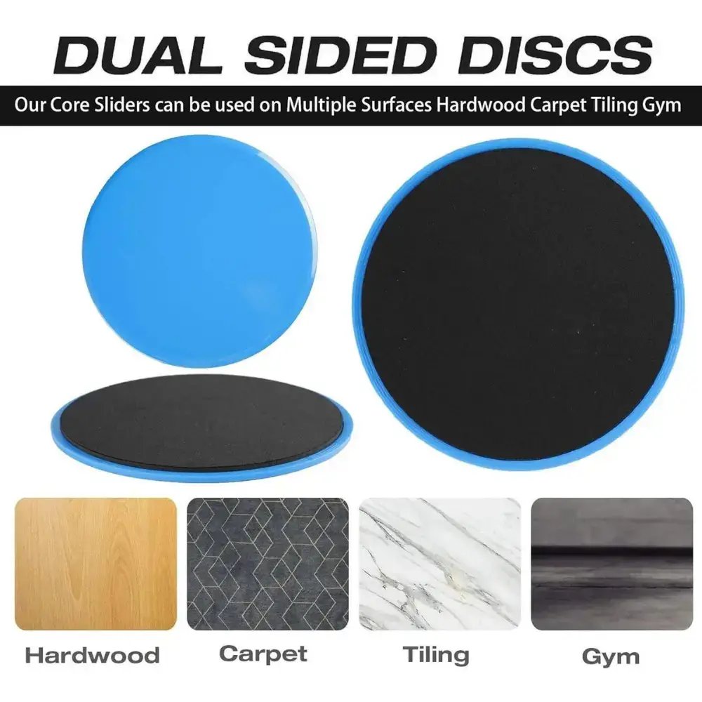 Core Exercise Sliders Set Of 2 For Ab Definition And Full Body Workouts by STATESIDE NOVA