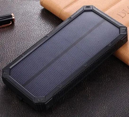 Waterproof Compact Solar Power Bank 10000mAh Battery Backup by STATESIDE NOVA
