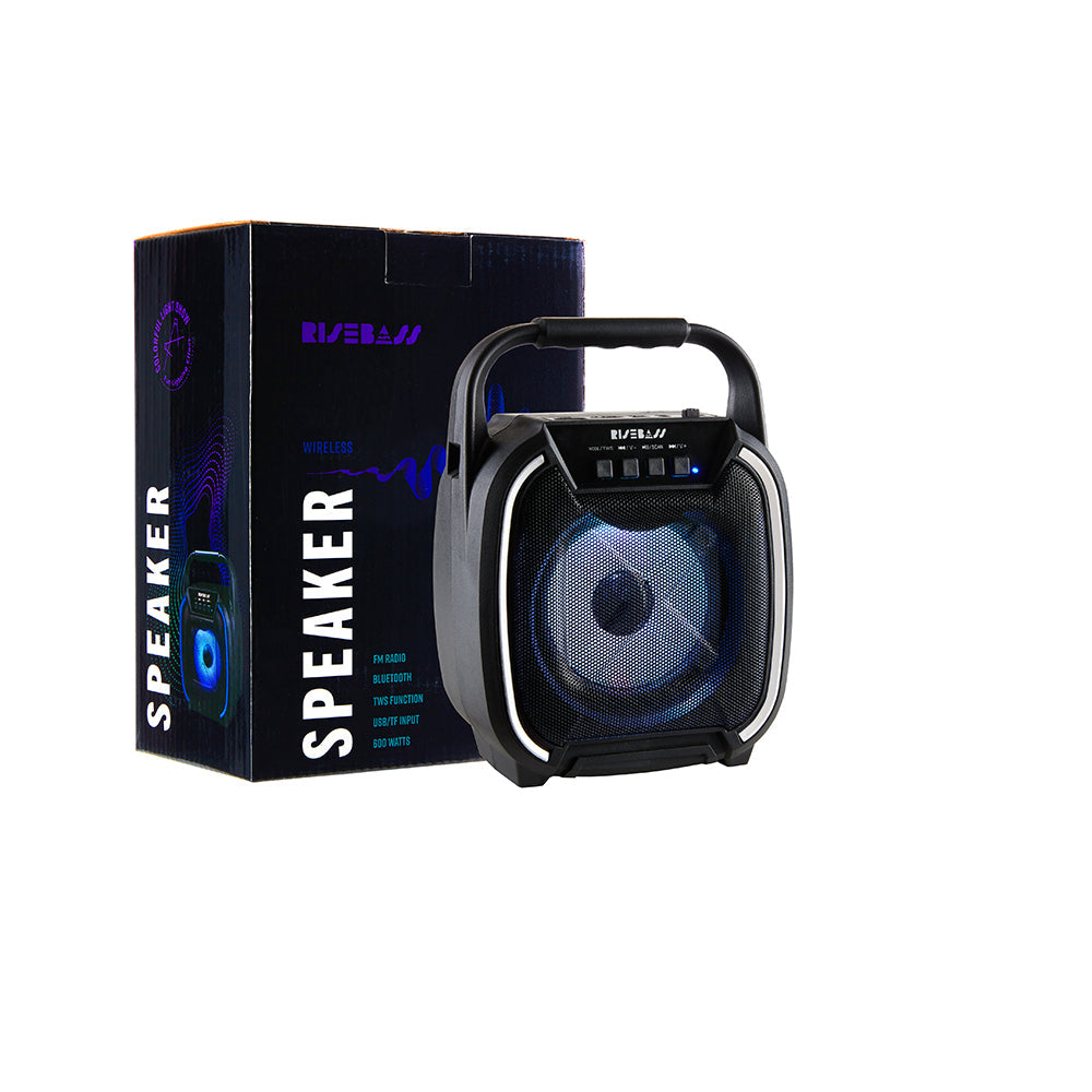 8 Inch 600W Portable Bluetooth Speaker With TWS And Light Up by STATESIDE NOVA