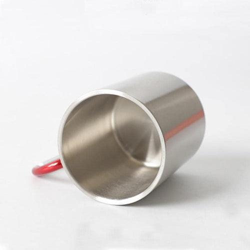 Stainless Steel Double Wall Carabiner Mug 10oz For Camping by STATESIDE NOVA