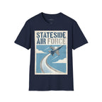 Stateside Air Force T-Shirt — Vintage Military Jet Graphic Tee