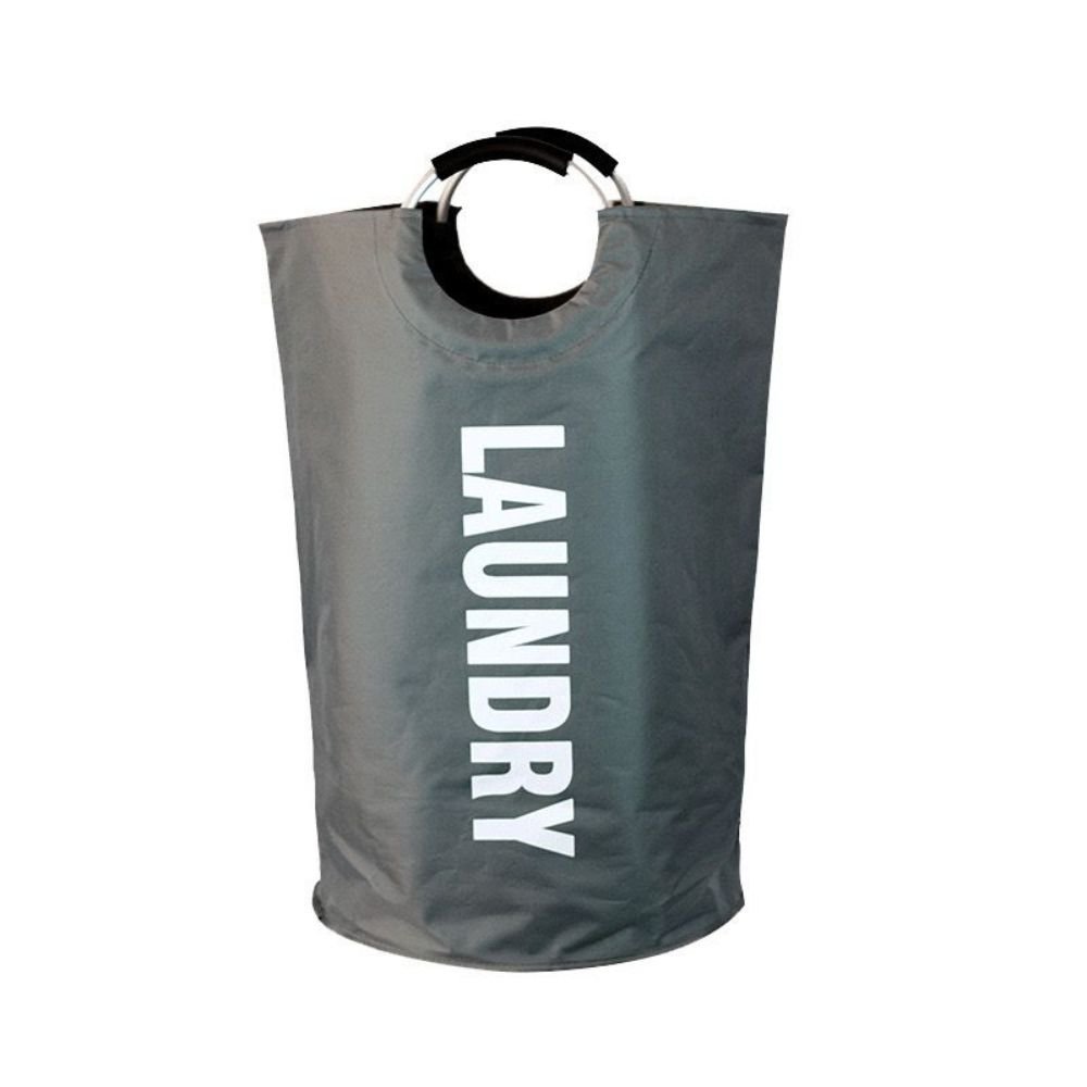 Heavy Duty Fabric Laundry Basket With Aluminum Handle by STATESIDE NOVA