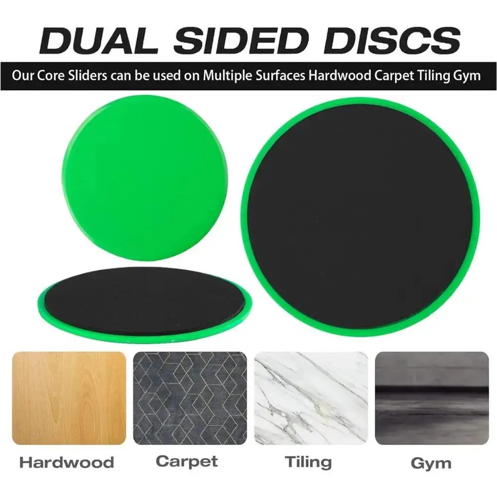 Core Exercise Sliders Set Of 2 For Ab Definition And Full Body Workouts by STATESIDE NOVA