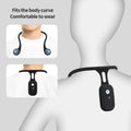 Back posture corrector by VIP Digital Presence with silicone neck strap and wireless control module