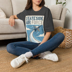 Stateside Air Force T-Shirt — Vintage Military Jet Graphic Tee