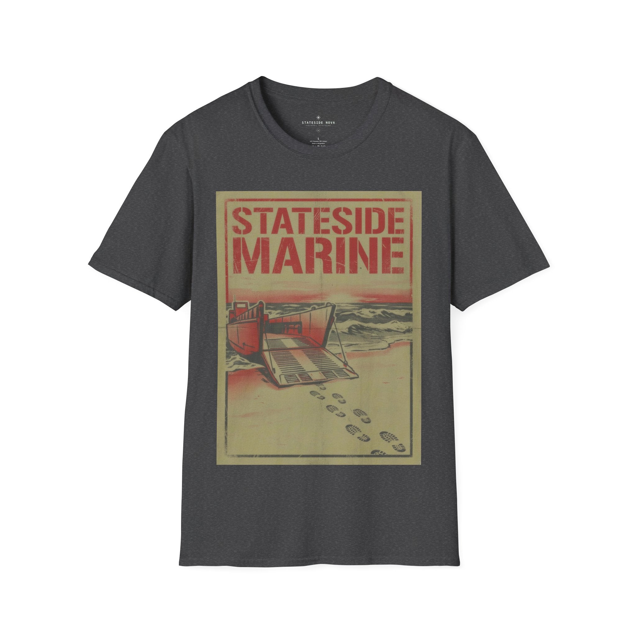 Stateside Marine — Amphibious Landing Vintage Tee