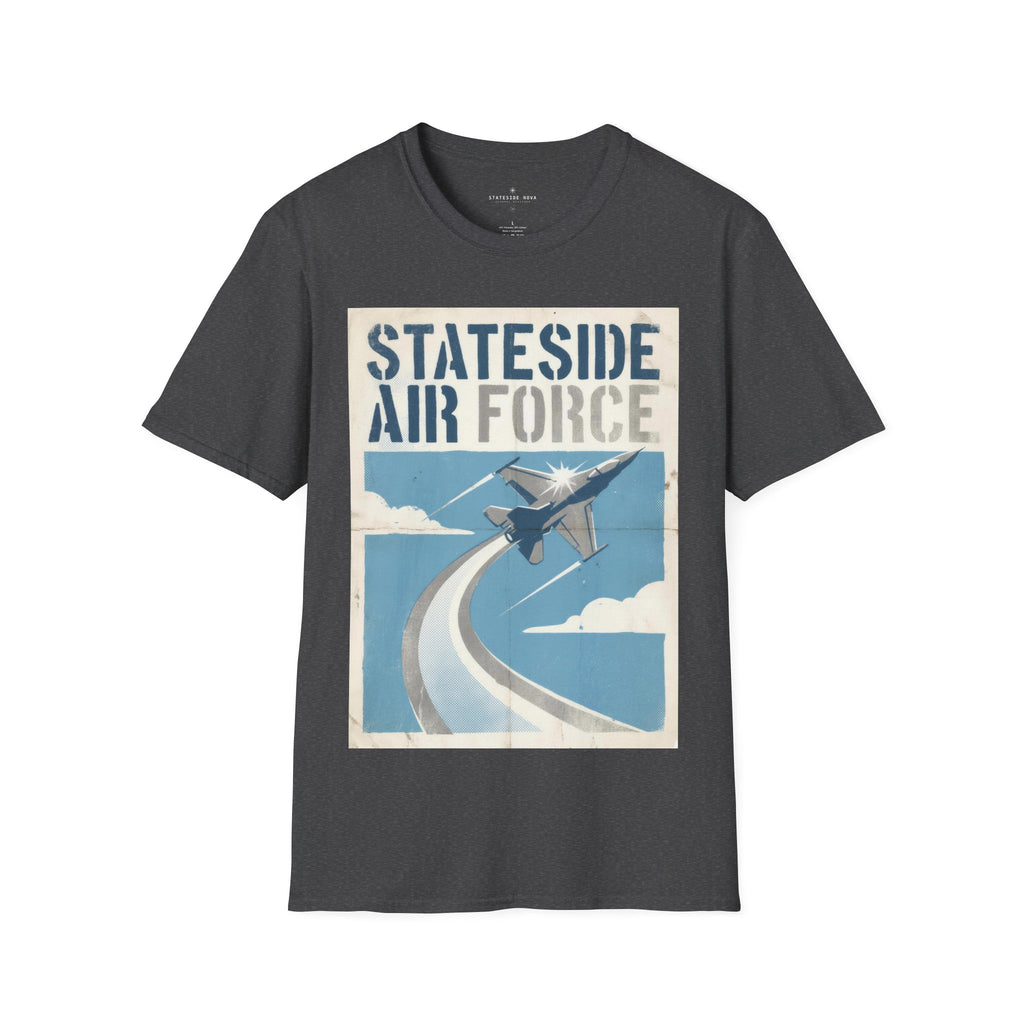 Stateside Air Force T-Shirt — Vintage Military Jet Graphic Tee