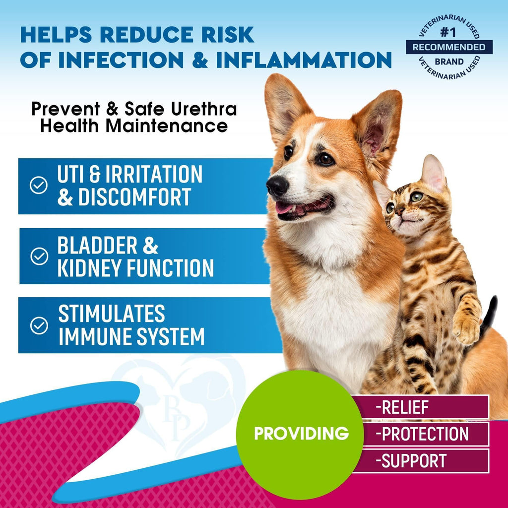 Natural UTI Drops For Cats And Dogs With Cranberry Relief by STATESIDE NOVA