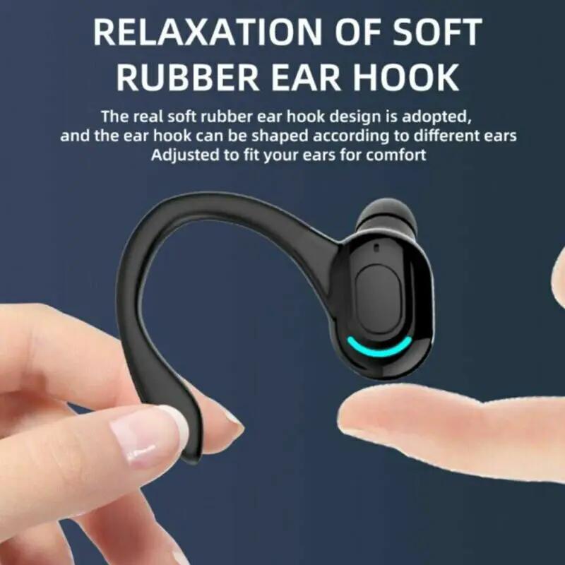Bluetooth 5.1 Wireless Earbuds With Ear Hook Stereo Headphones by STATESIDE NOVA