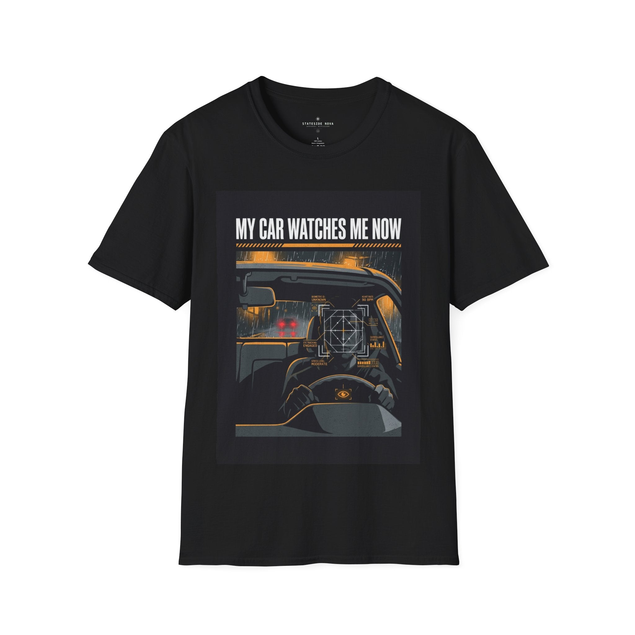 My Car Watches Me Now — Vehicle Privacy Awareness Tee