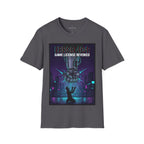 Error 404: Game License Revoked — Cyberpunk Statement Gamer T-Shirt