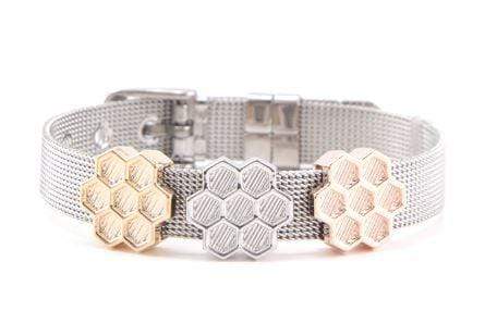 Beehive Charm for Bracelets Symbolizing Family Harmony and Nurturing by STATESIDE NOVA