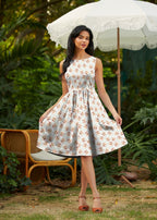 Retrolicious Till the Cows Come Home vintage cotton dress.