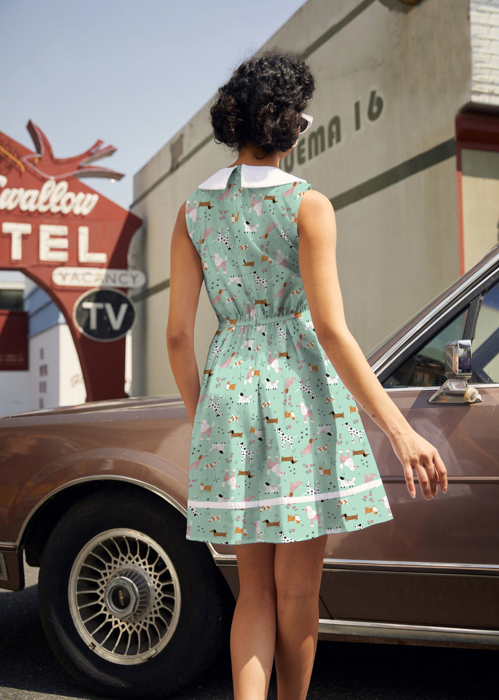 Dogs Collared Dress