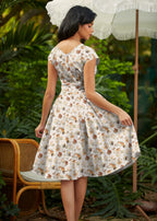 Woodland Animals Greta Dress