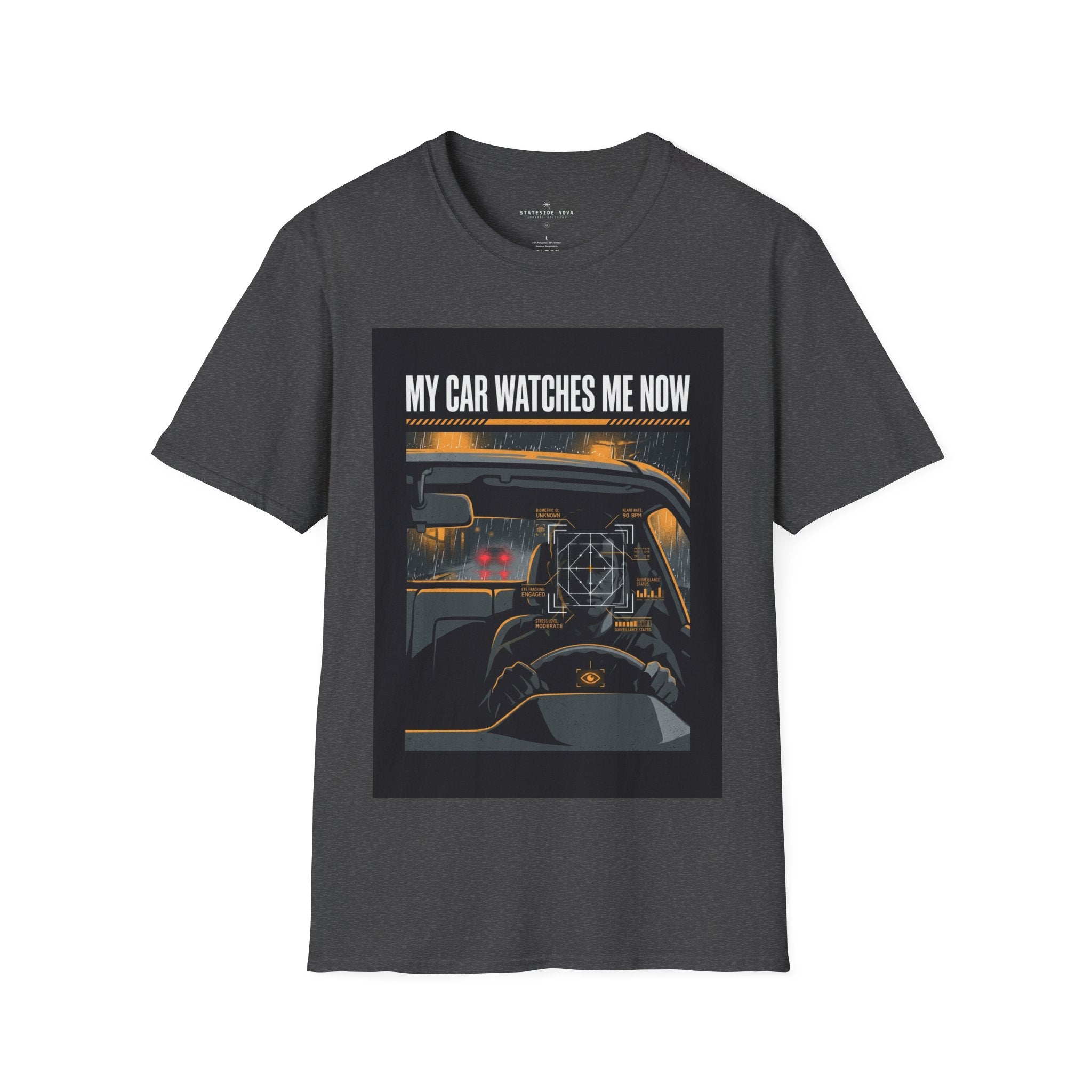My Car Watches Me Now — Vehicle Privacy Awareness Tee