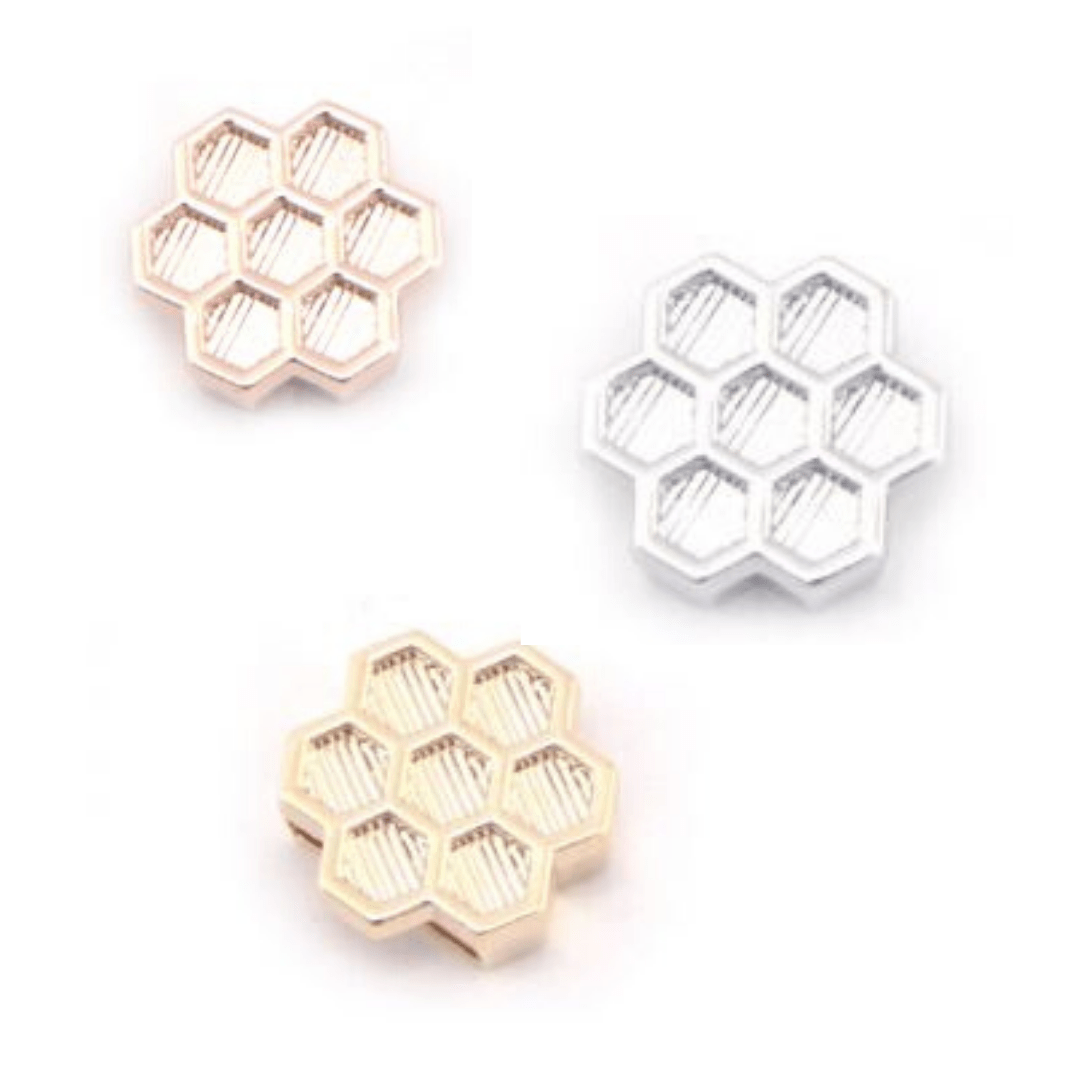 Beehive Charm for Bracelets Symbolizing Family Harmony and Nurturing by STATESIDE NOVA