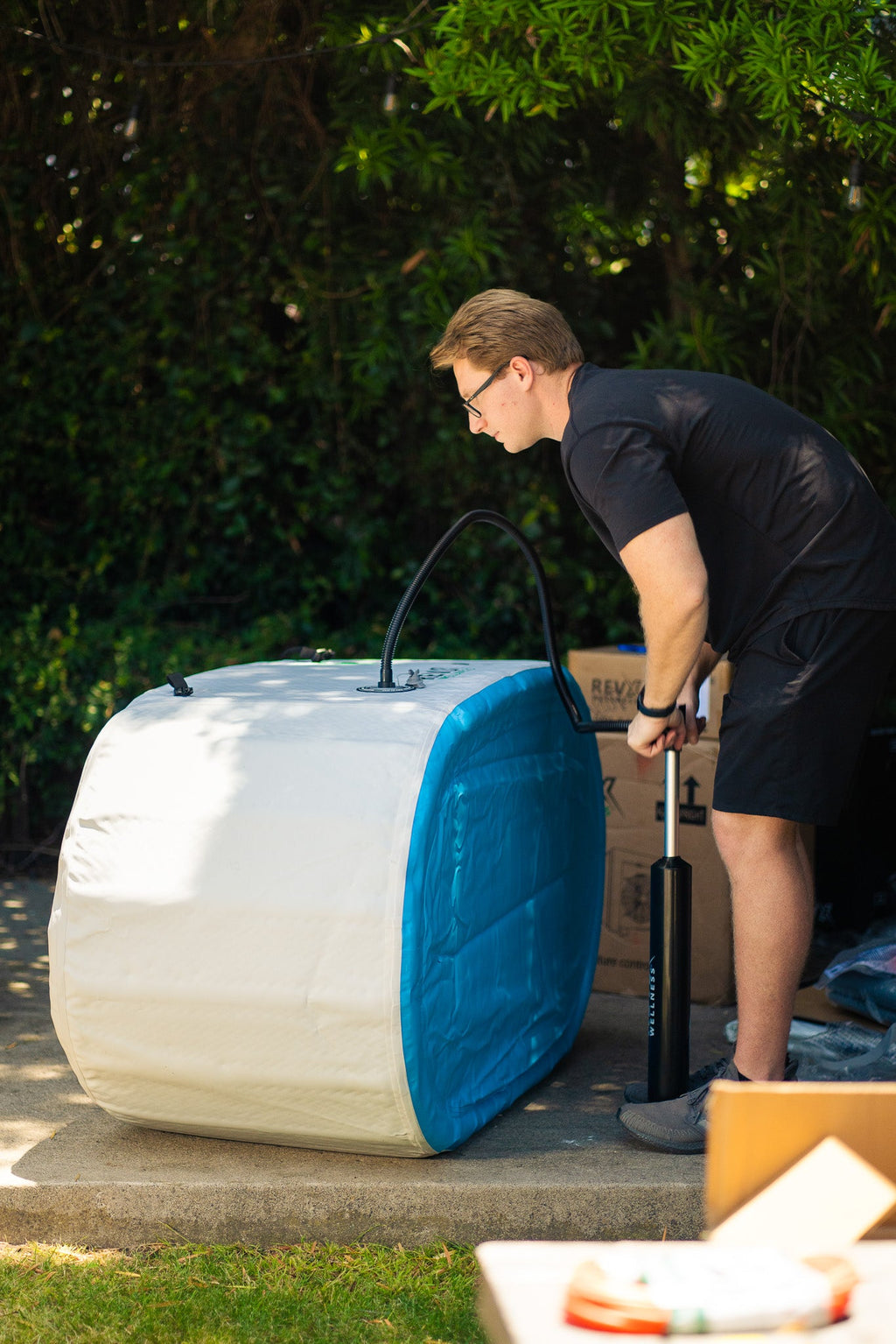 RevX Inflatable Tub Deluxe