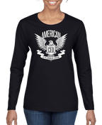 American CEO Patriotic Eagle Women's Long Sleeve Shirt