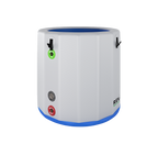 RevX Inflatable Barrel with Inflatable Steps