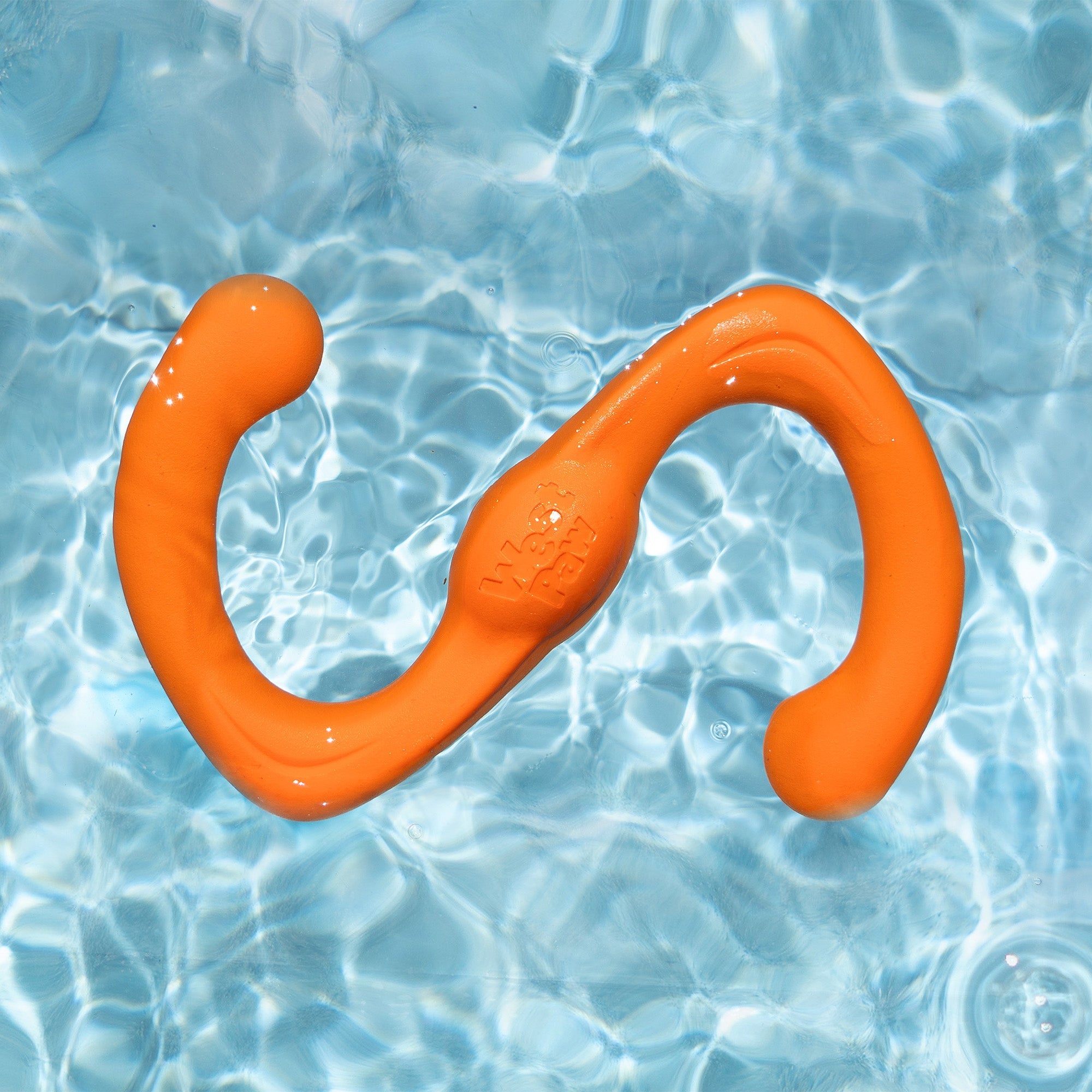 Bumi Ruby dog toy shown in small and large sizes.