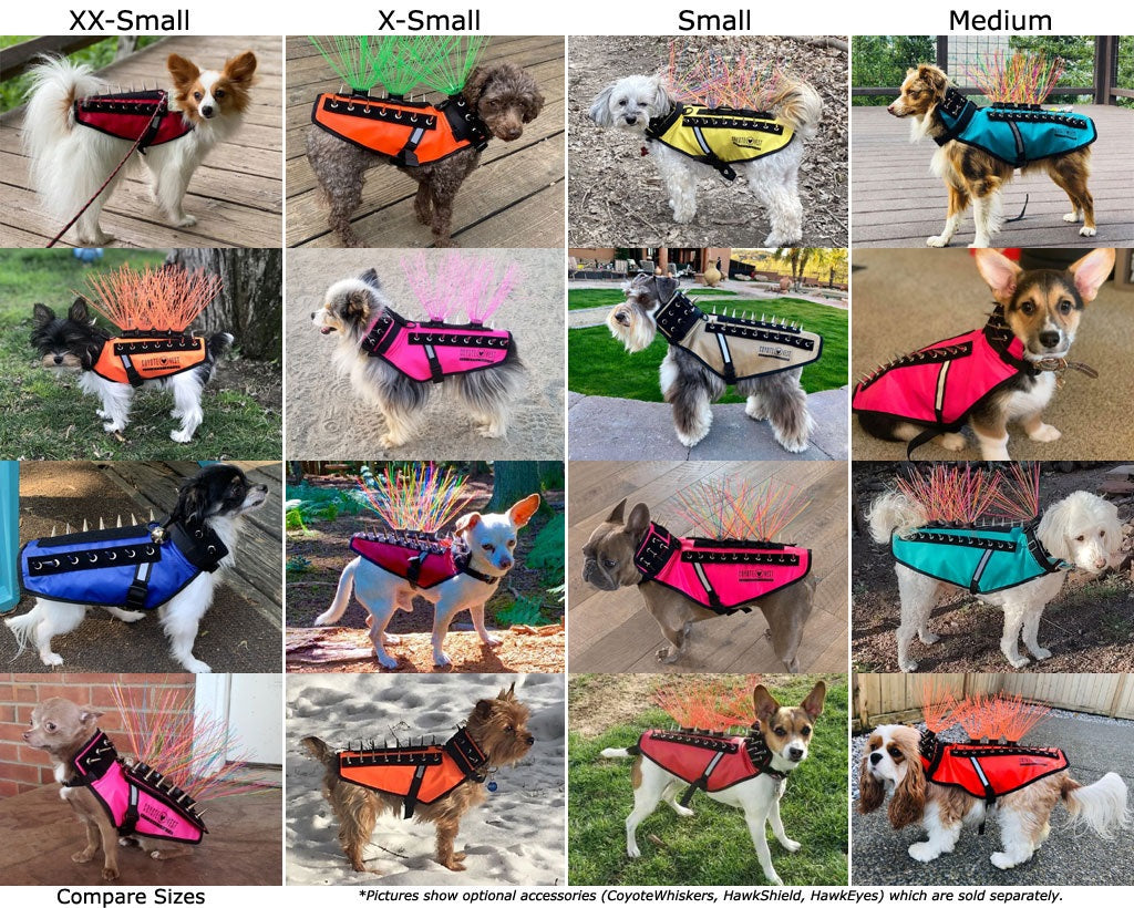 CoyoteVest Patented Dog Protection Vest For Safe Outdoor Walks And Adventures For All Weather Protection by CoyoteVest