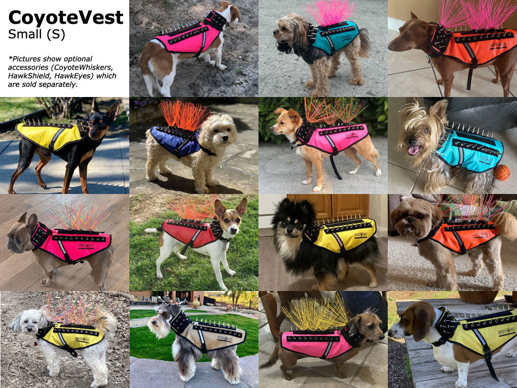 CoyoteVest Patented Dog Protection Vest For Safe Outdoor Walks And Adventures For All Weather Protection by CoyoteVest