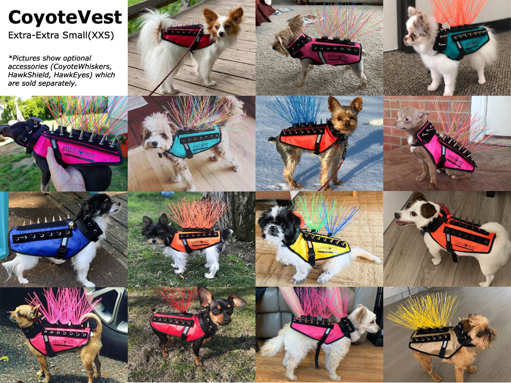 CoyoteVest Patented Dog Protection Vest For Safe Outdoor Walks And Adventures For All Weather Protection by CoyoteVest