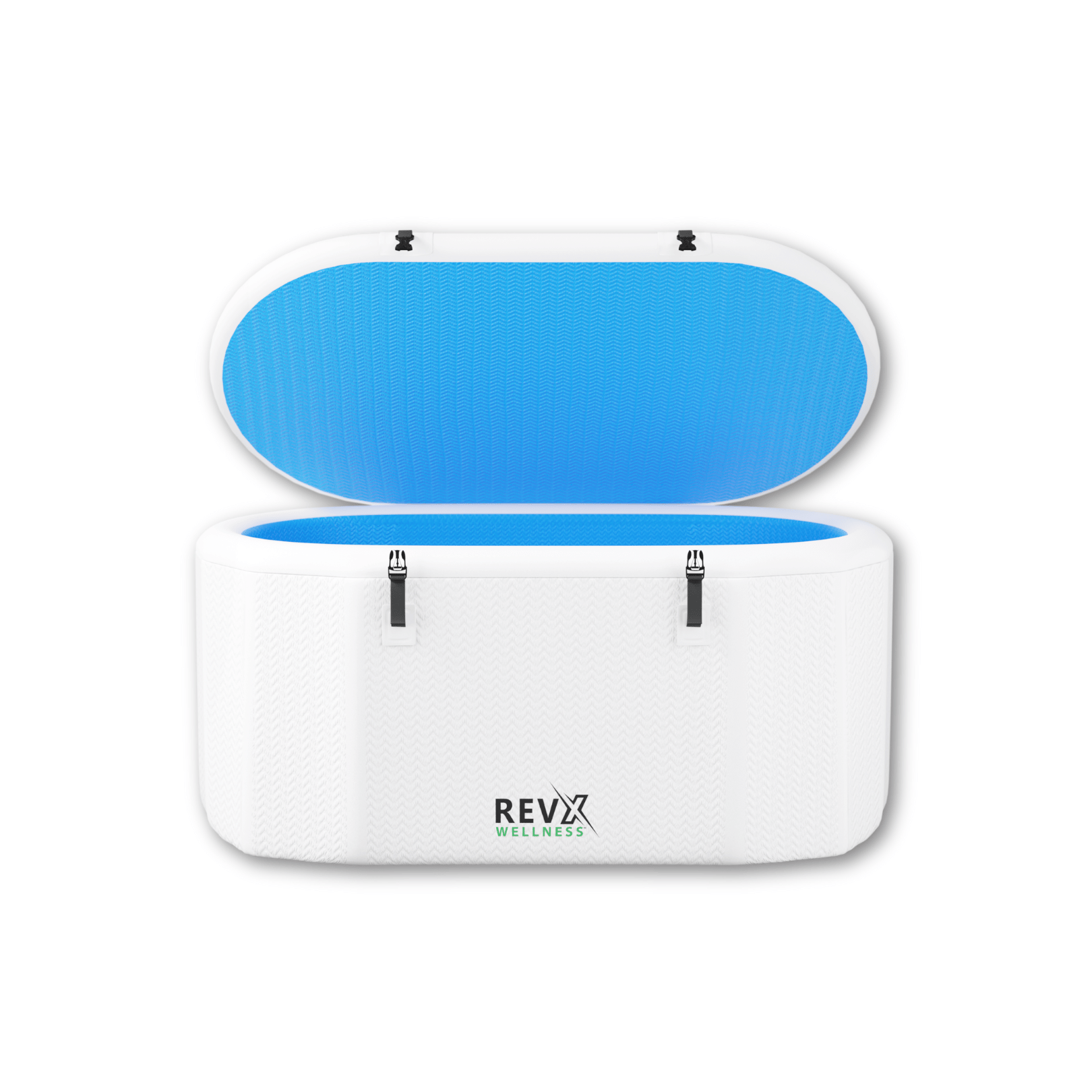 RevX Classic inflatable cold plunge tub.