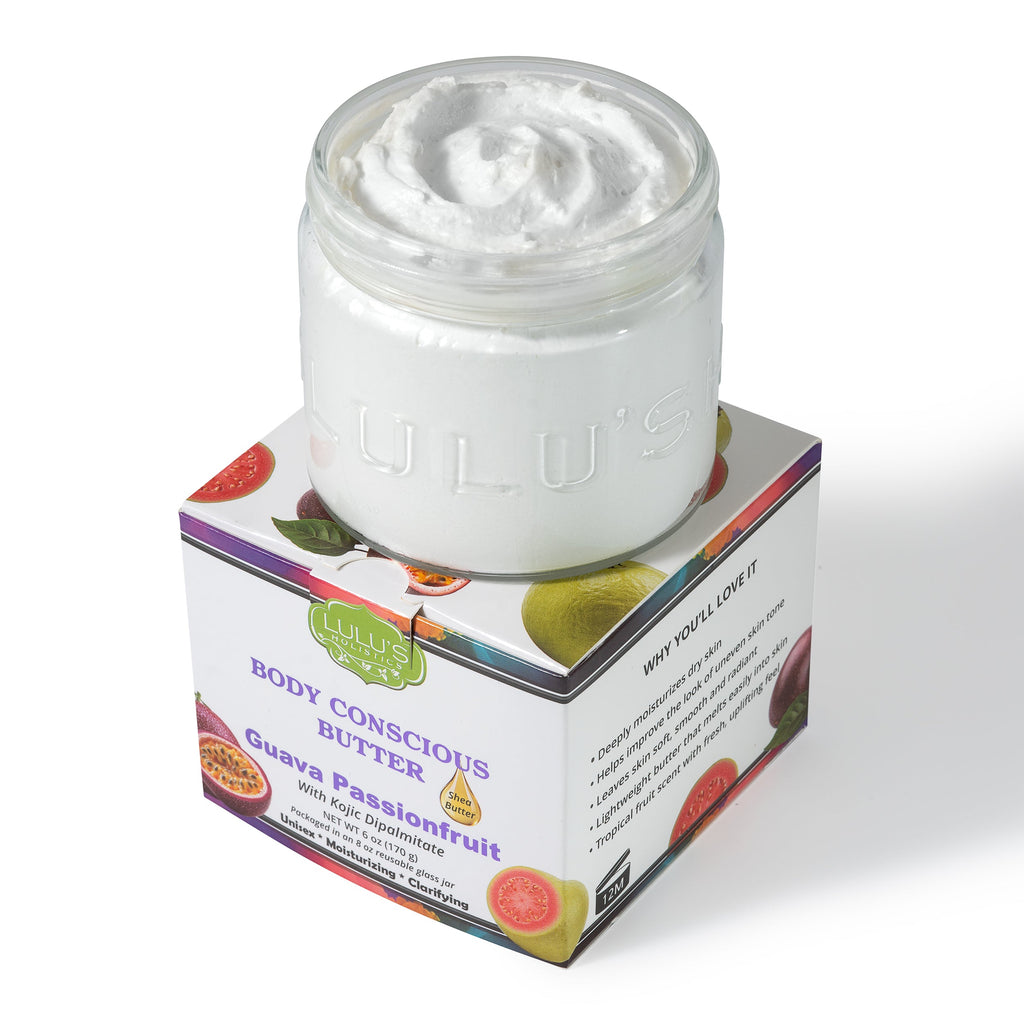 Guava Passionfruit Kojic Whipped Shea Body Butter – Target Uneven Tone & Glow