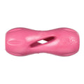 West Paw Qwizl geranium treat-dispensing dog toy.