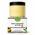 Lulu's Holistics unrefined unscented whipped shea body butter.