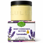 Lulu's Holistics lavender whipped shea body butter.