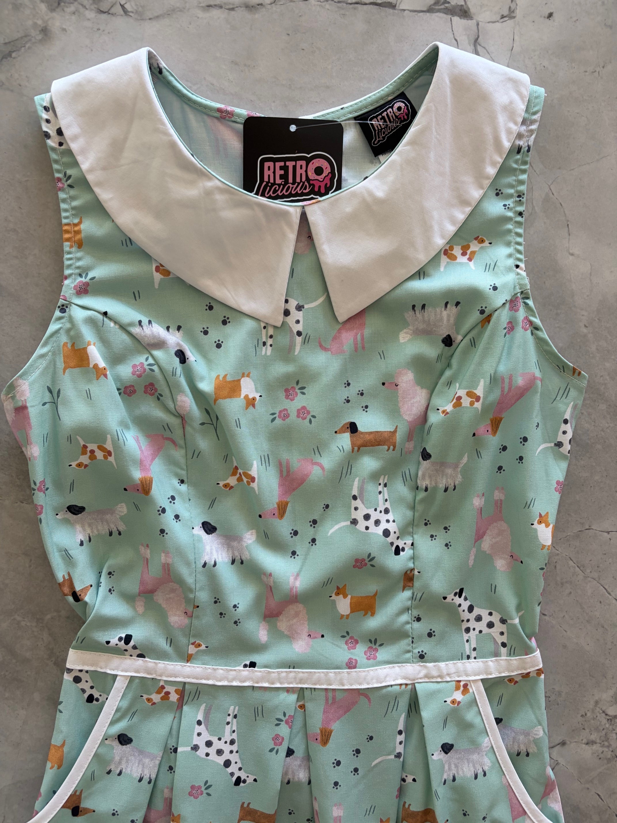 Dogs Collared Dress