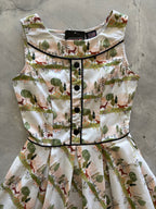 Elizabeth Dress in Woodland Sunset