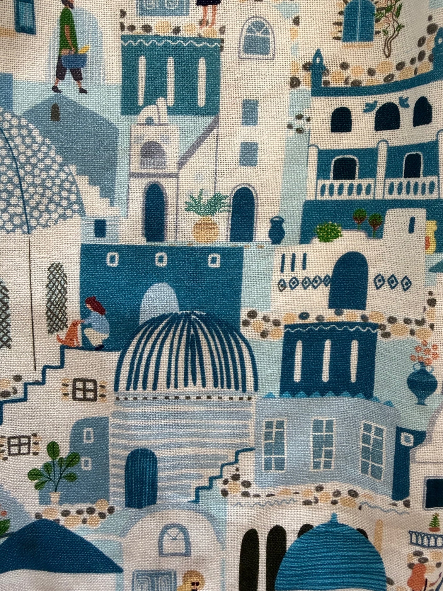 Santorini Collared Dress