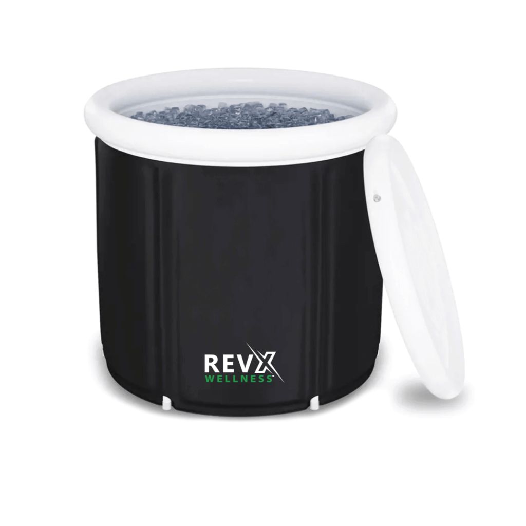 RevX portable inflatable ice pod cold plunge.