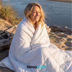 Cooling Comforter Set – Temperature-Regulating Eucalyptus Silk Comforter & Pillow Shams