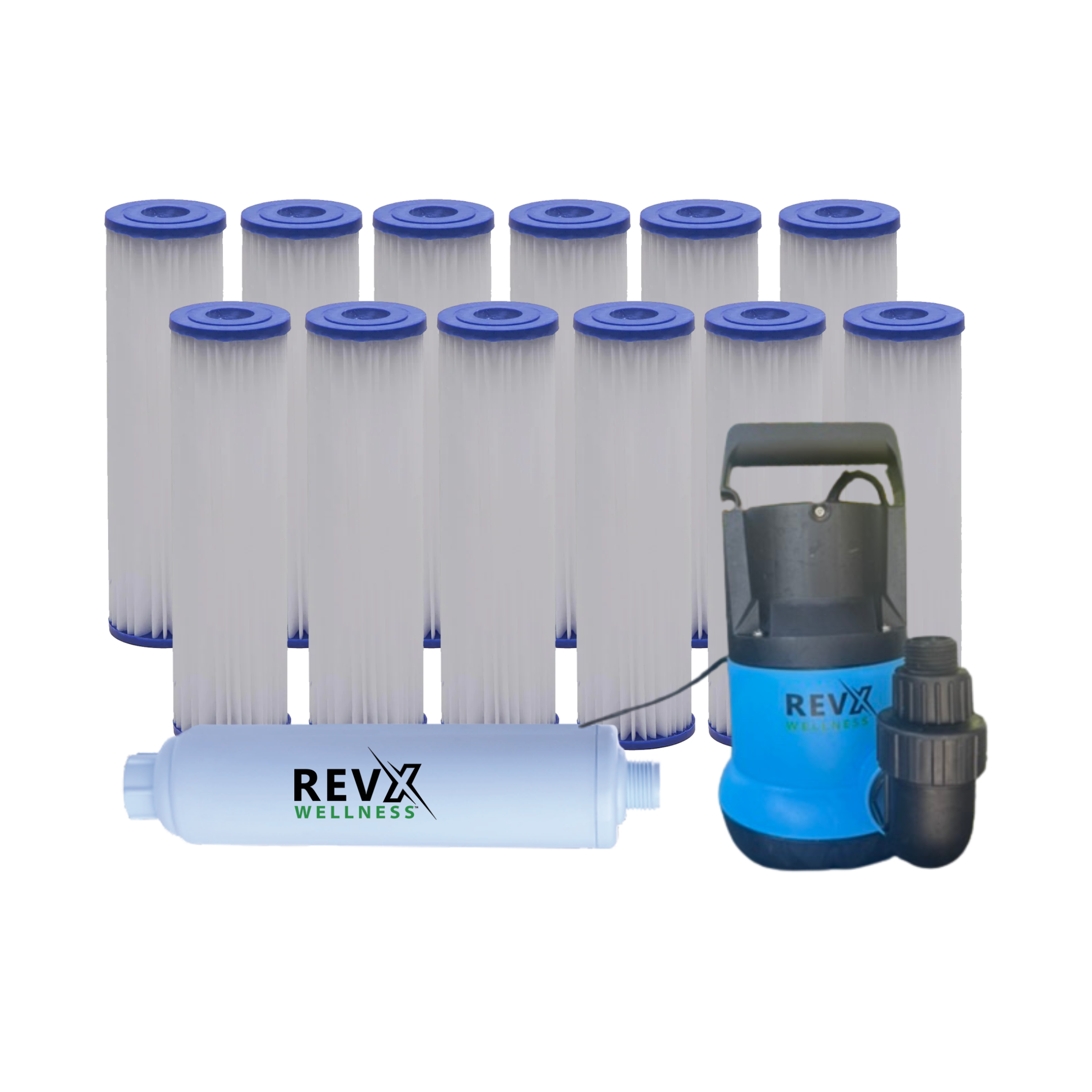 RevX 1-year cold plunge maintenance starter kit.