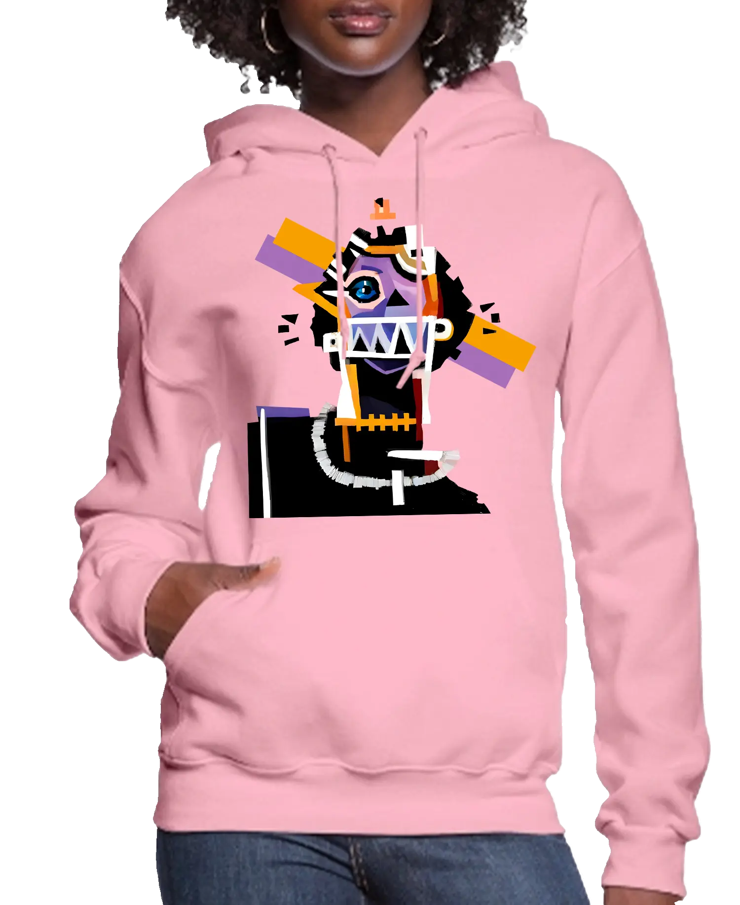 Neocubism Artwork Women’s Hoodie