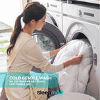 Cooling Comforter Set – Temperature-Regulating Eucalyptus Silk Comforter & Pillow Shams