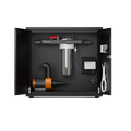 RevX ozone water filtration system in metal cabinet for cold plunges.